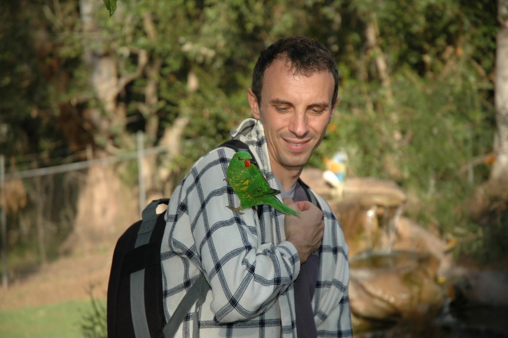 Andrea & Rainbow Lorikeet